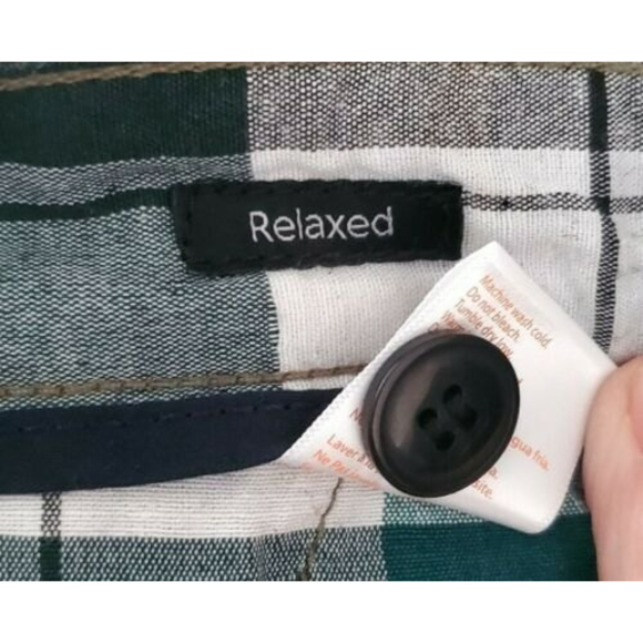 NWT Moshuma Forest Green Nanashi Flat front Pants, Sz. 34x32 - Picture 4 of 4